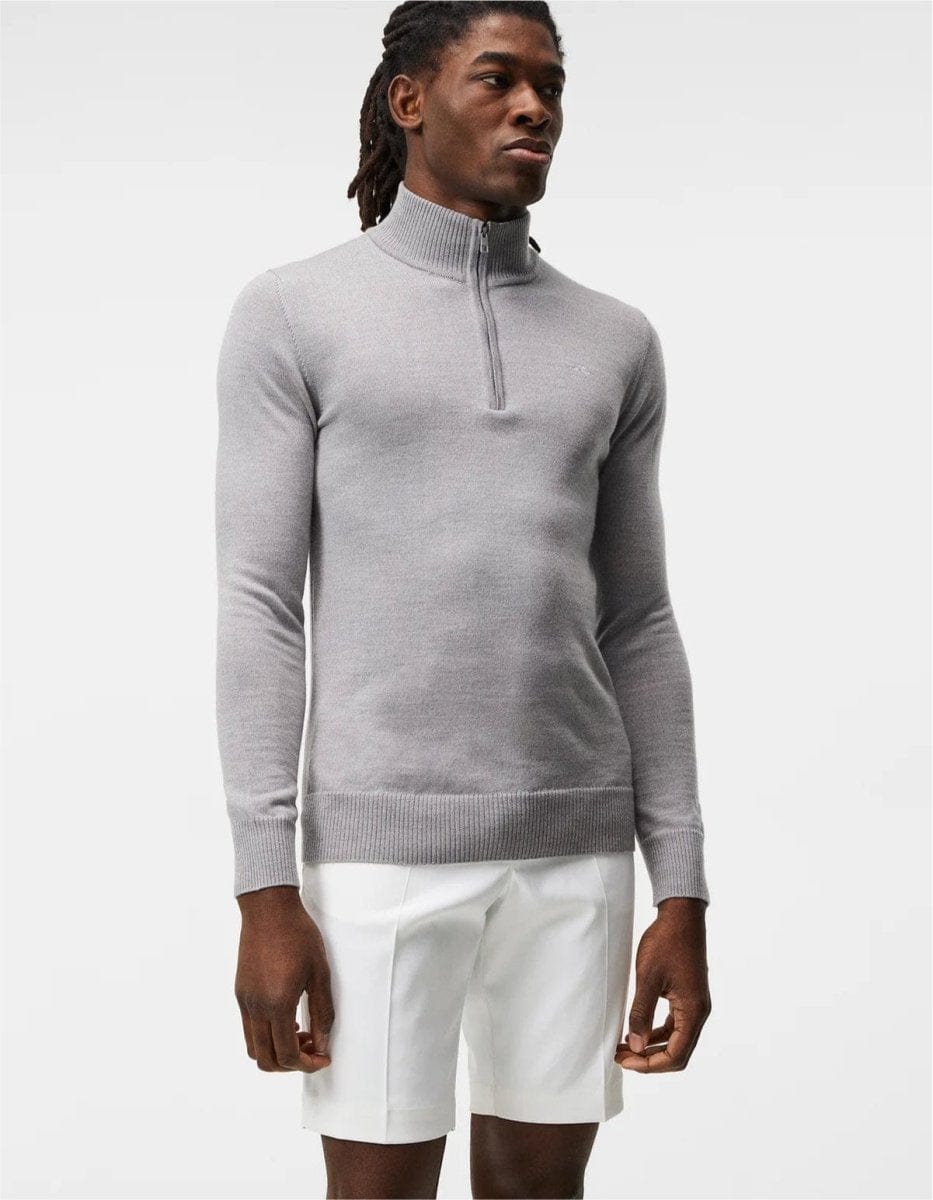 J.Lindeberg Kian Zipped Golf Sweater - Mandy