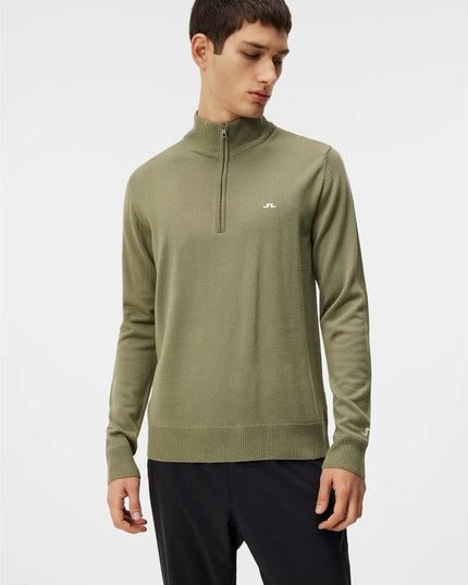 J.Lindeberg Kian Zipped Sweater - Mandy