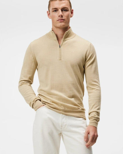 J.Lindeberg Kian Zipped Sweater - Mandy