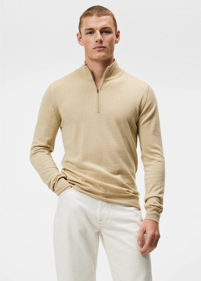 J.Lindeberg Kian Zipped Sweater - Mandy