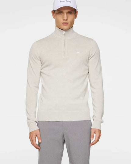 J.Lindeberg Kian Zipped Sweater - Mandy