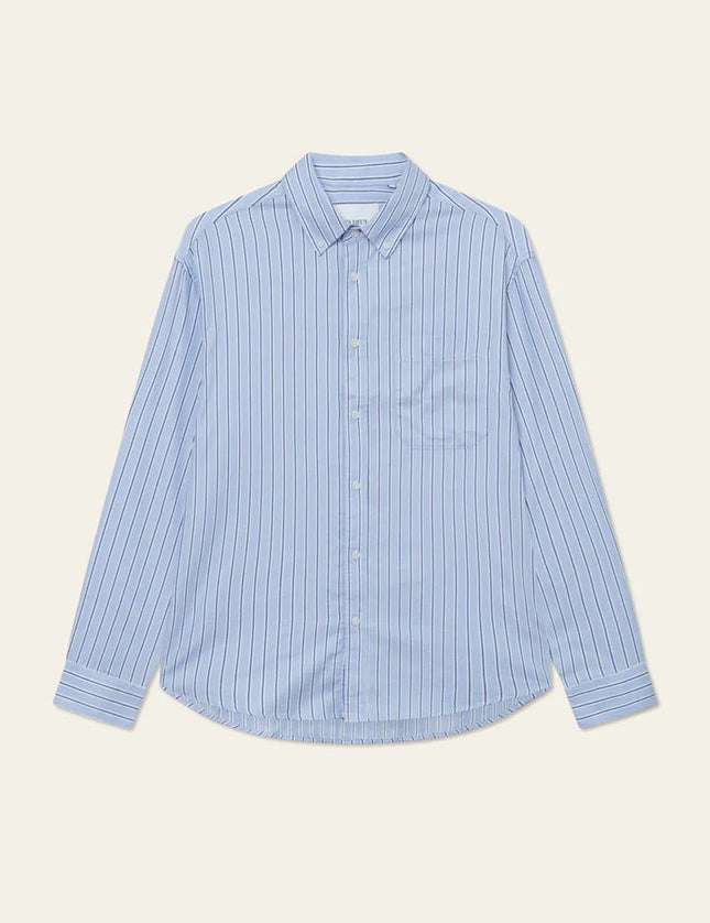 Les Deux Kolton Herringbone Poplin - Mandy