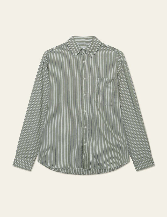 Les Deux Kolton Herringbone Poplin - Mandy