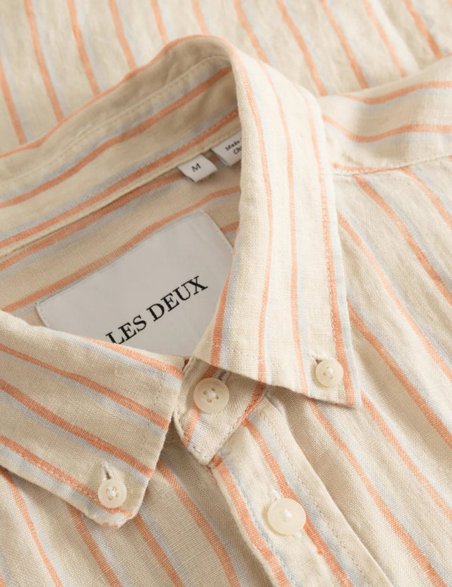 Les Deux Kristian Linen B.D Shirt - Mandy