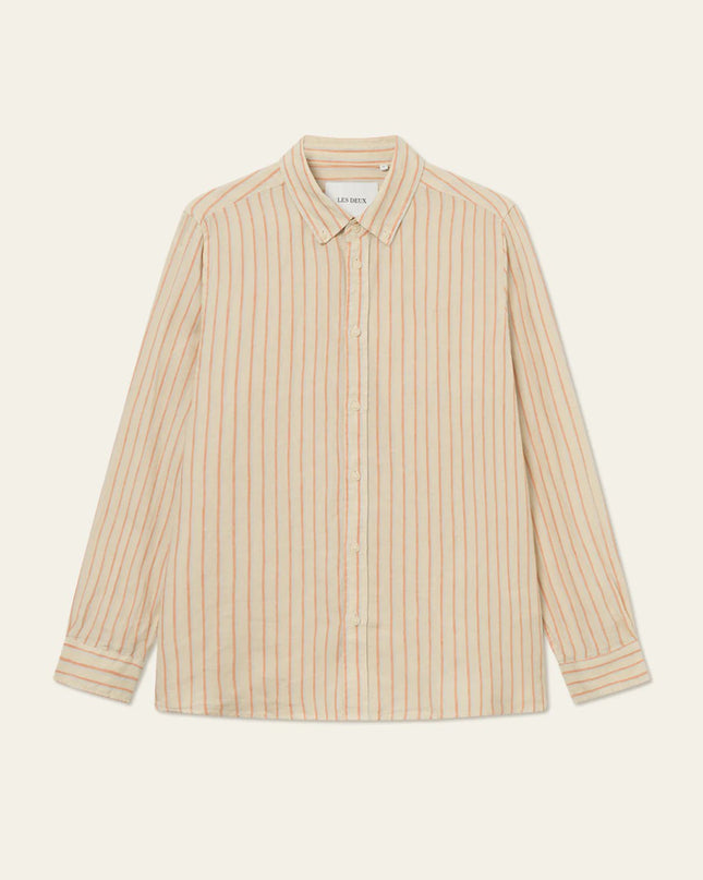 Les Deux Kristian Linen B.D Shirt - Mandy