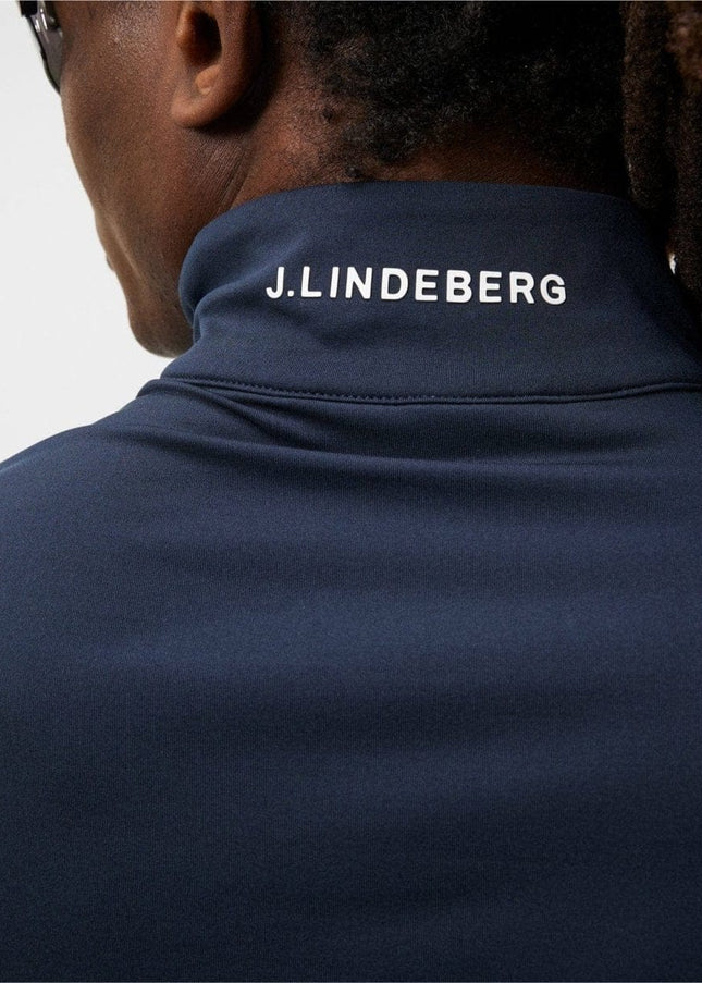 J.Lindeberg Luke Half Zip Mid Layer - Mandy