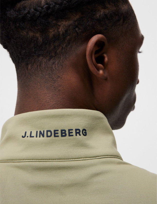 J.Lindeberg Luke Quarter Zip Mid Layer - Mandy