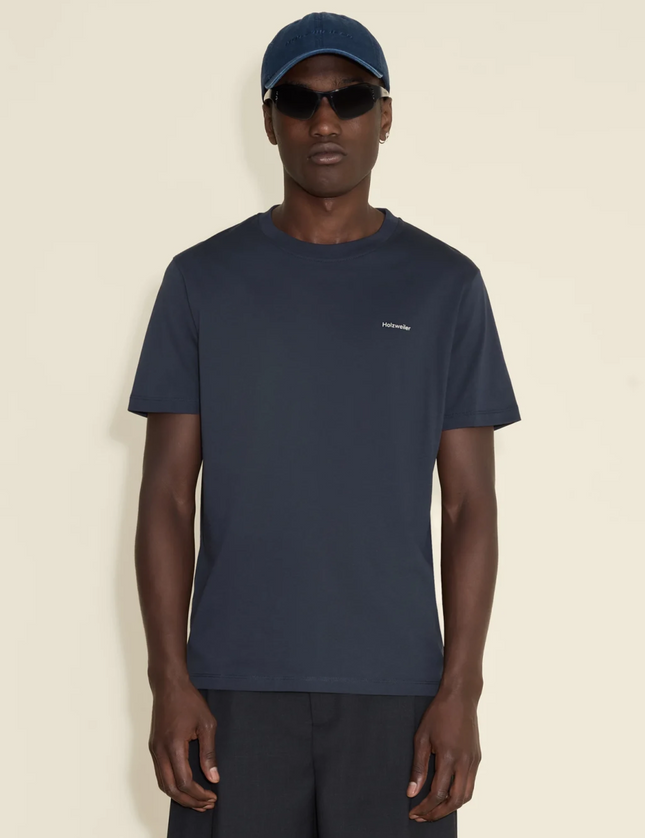 Holzweiler M Regular Tee Dk. Navy - Mandy