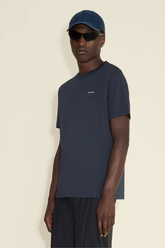 Holzweiler M Regular Tee Dk. Navy - Mandy