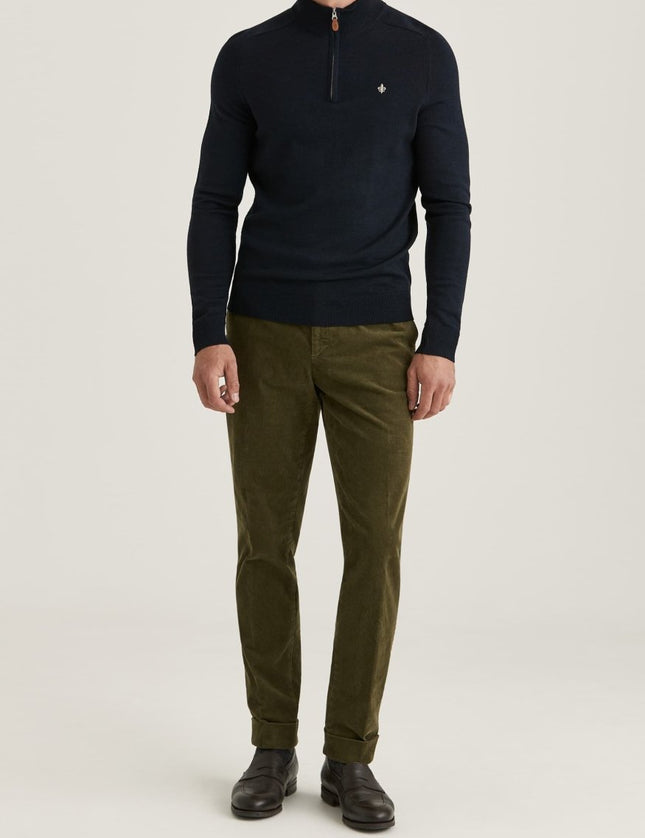 Morris Stockholm Merino John Zip - Mandy