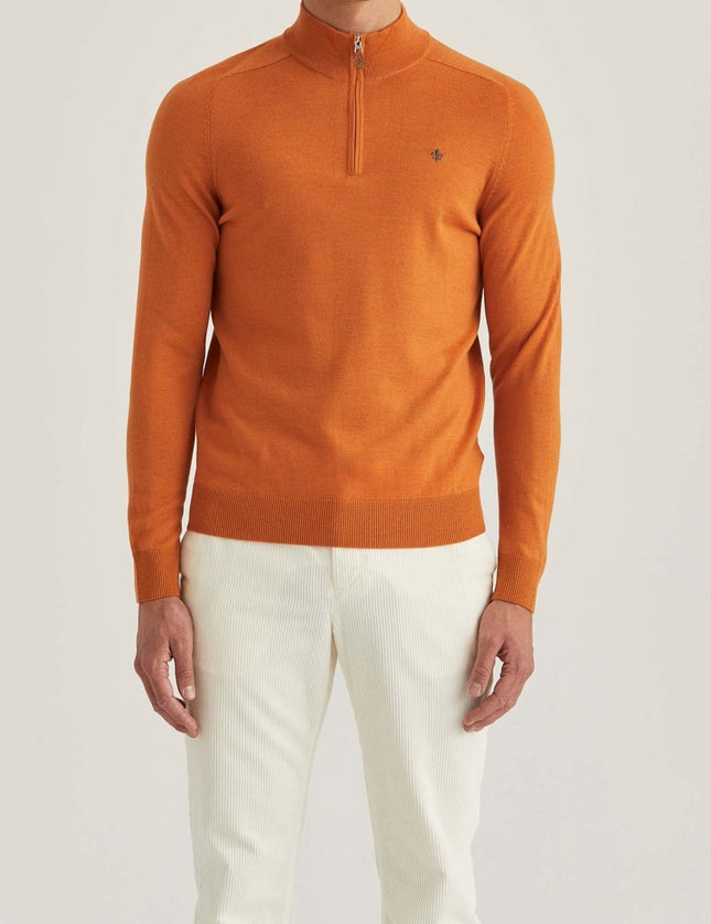 Morris Stockholm Merino john zip - Mandy