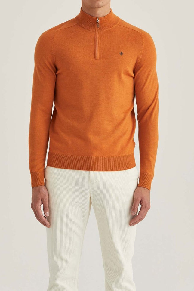 Morris Stockholm Merino john zip - Mandy