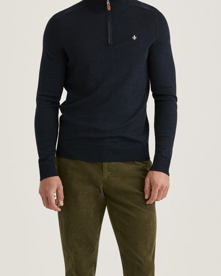 Morris Stockholm Merino John Zip - Mandy