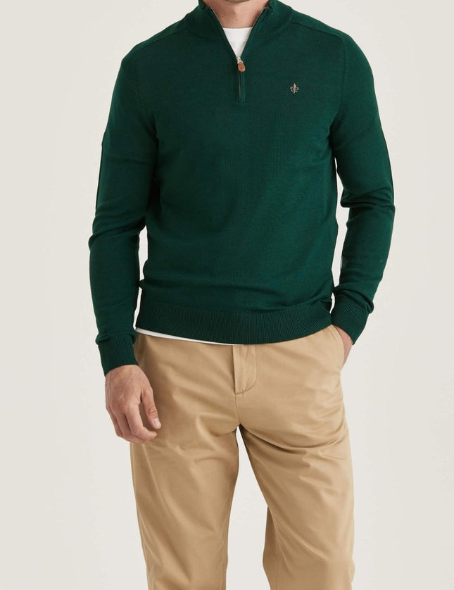 Morris Stockholm Merino John Zip - Mandy