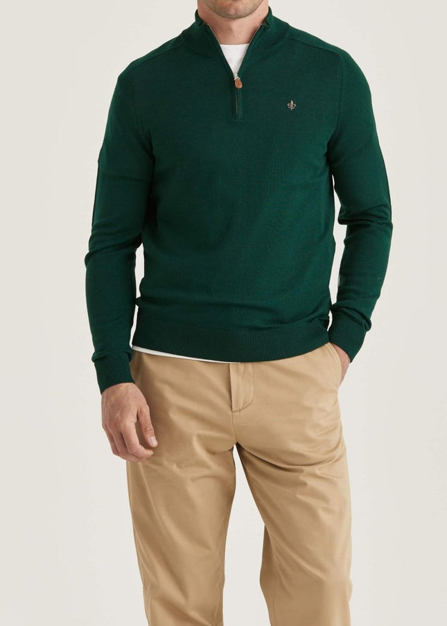 Morris Stockholm Merino John Zip - Mandy