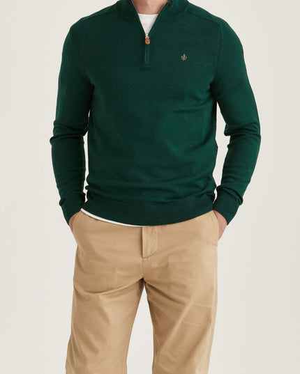 Morris Stockholm Merino John Zip - Mandy