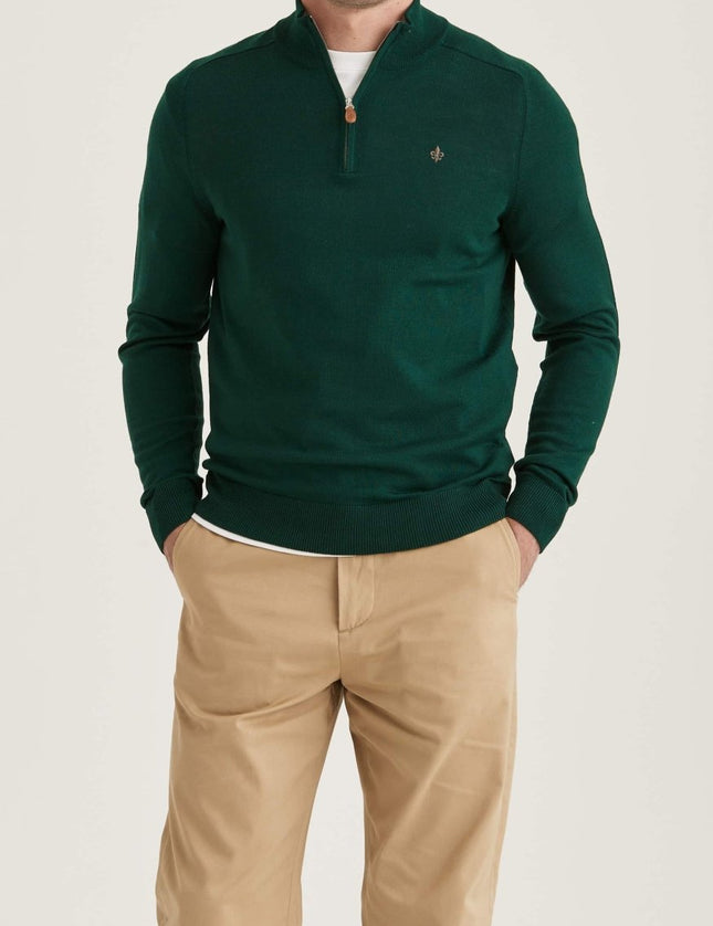 Morris Stockholm Merino John Zip - Mandy