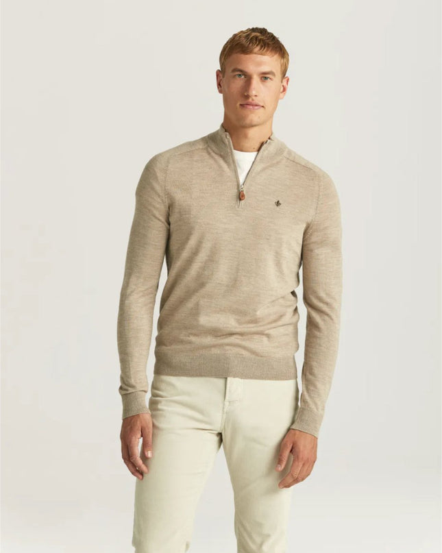 Morris Stockholm Merino john zip - Mandy