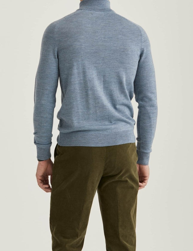 Morris Stockholm Merino John Zip - Mandy