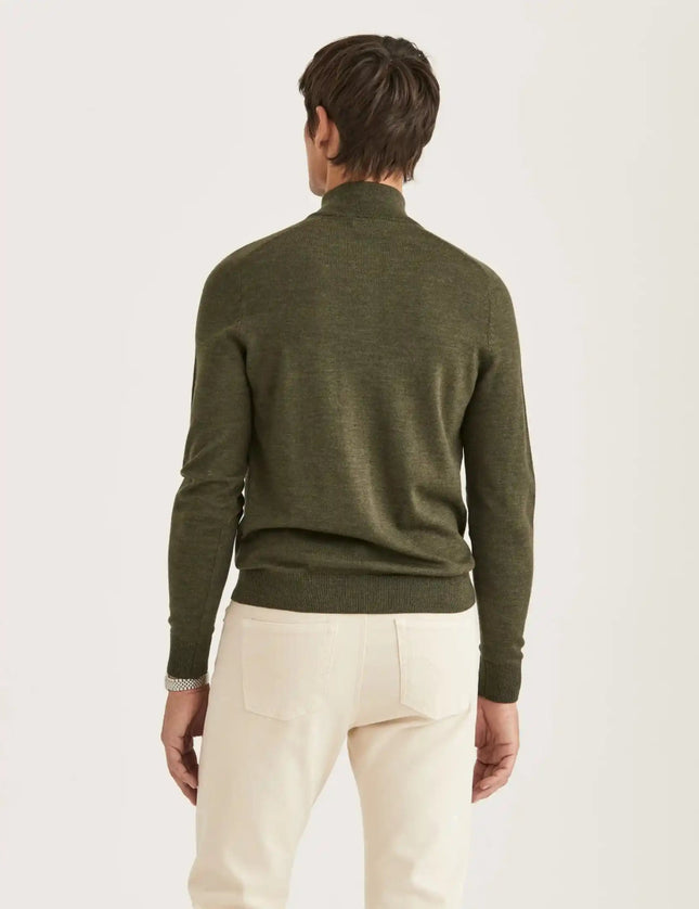 Morris Stockholm Merino John zip - Mandy