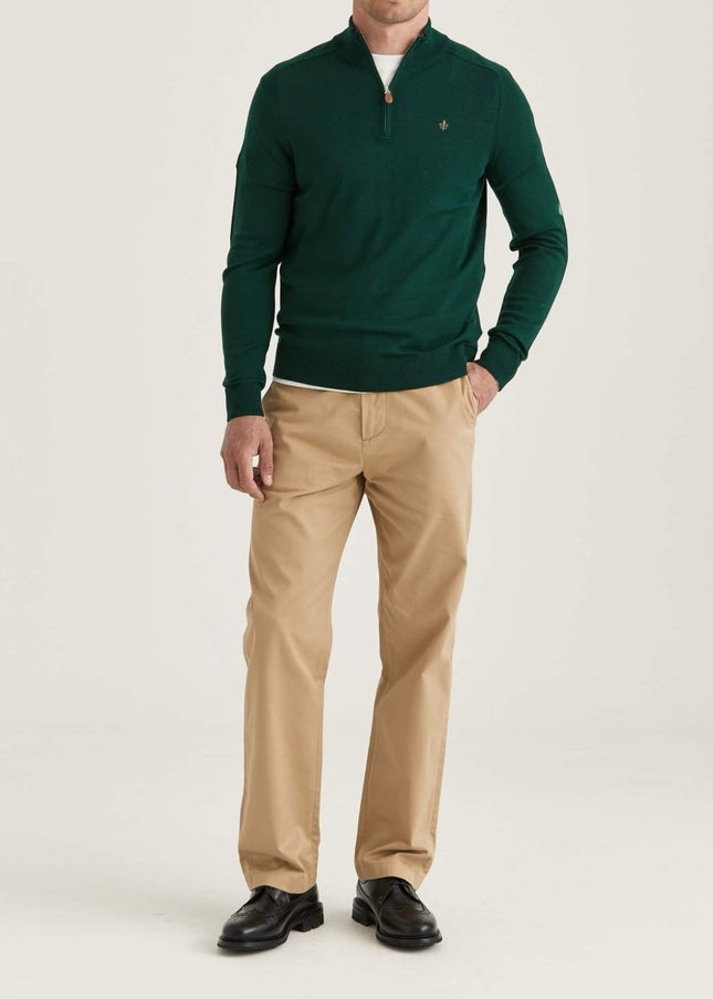 Morris Stockholm Merino John Zip - Mandy