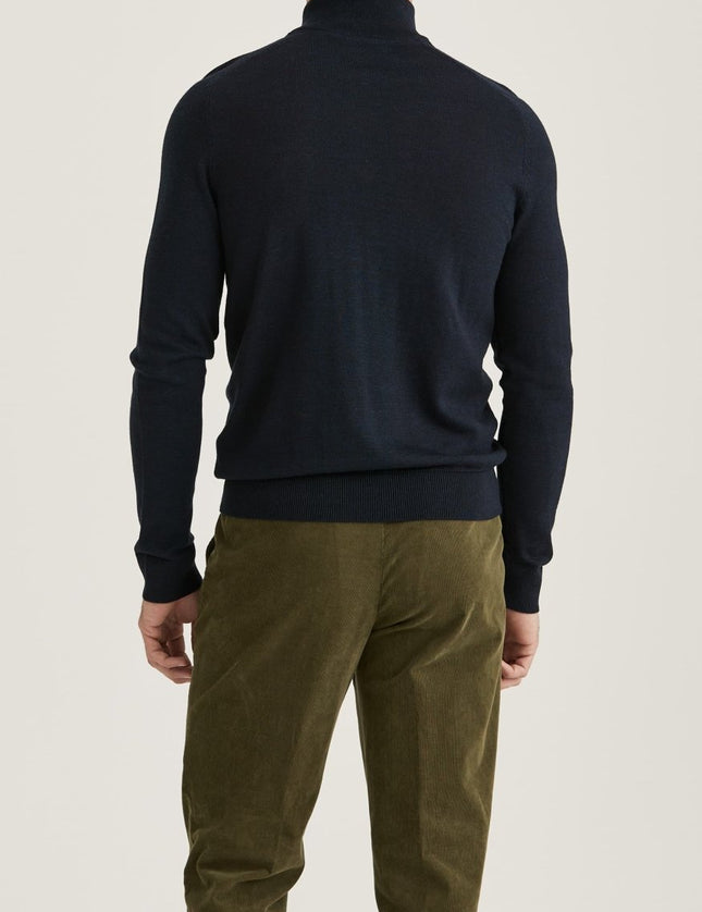 Morris Stockholm Merino John Zip - Mandy