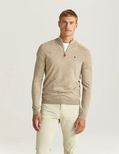 Morris Stockholm Merino john zip - Mandy