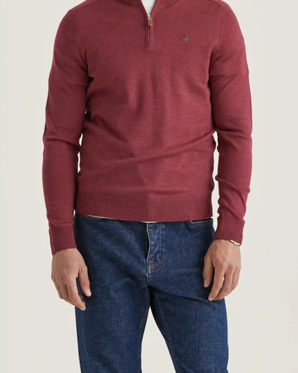 Morris Stockholm Merino John Zip - Mandy