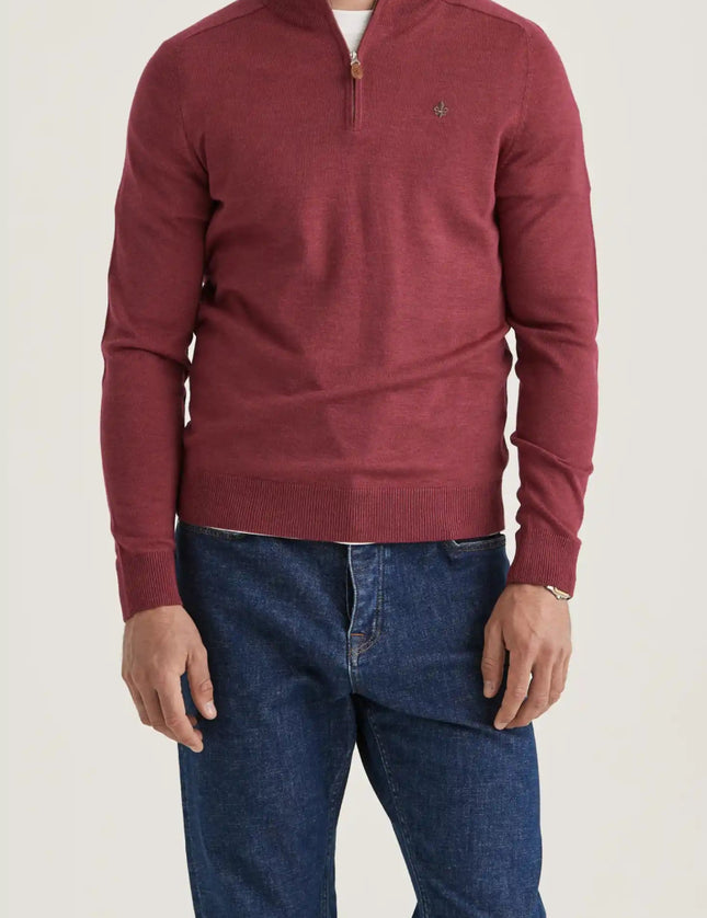 Morris Stockholm Merino John Zip - Mandy