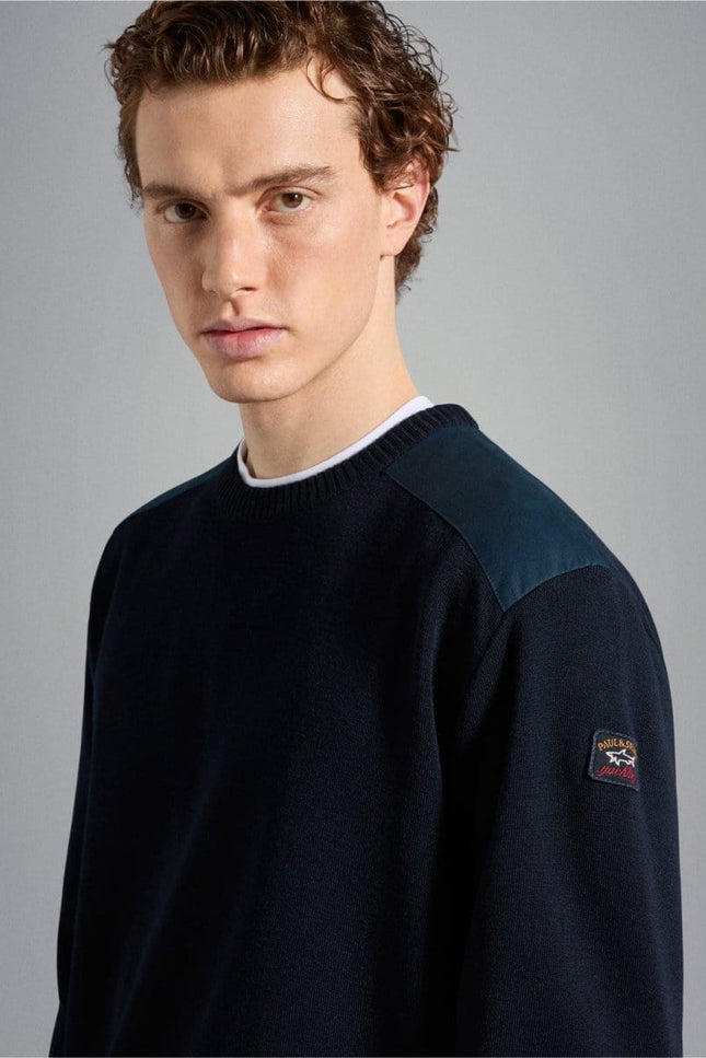 Paul & Shark Merino wool crewneck - Mandy