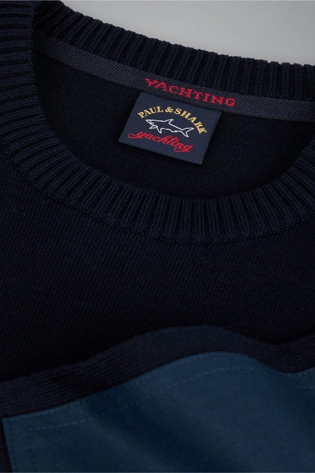 Paul & Shark Merino wool crewneck - Mandy