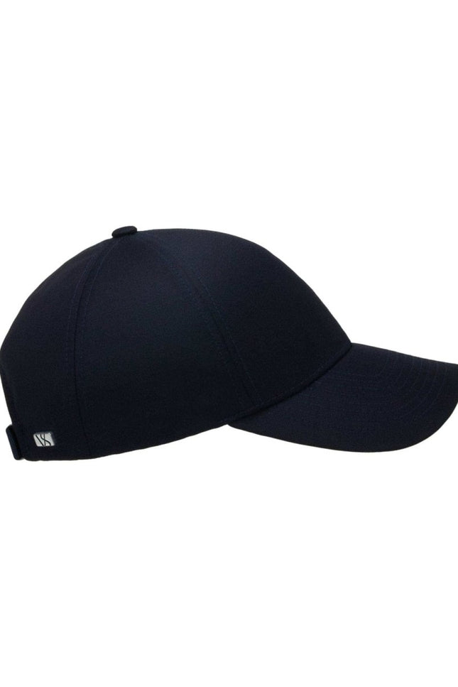 Varsity Headwear Navy wool tech caps - Mandy