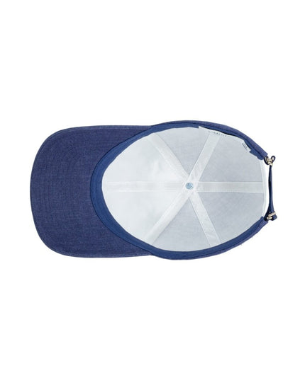 Varsity Headwear Oxford Blue Linen - Mandy