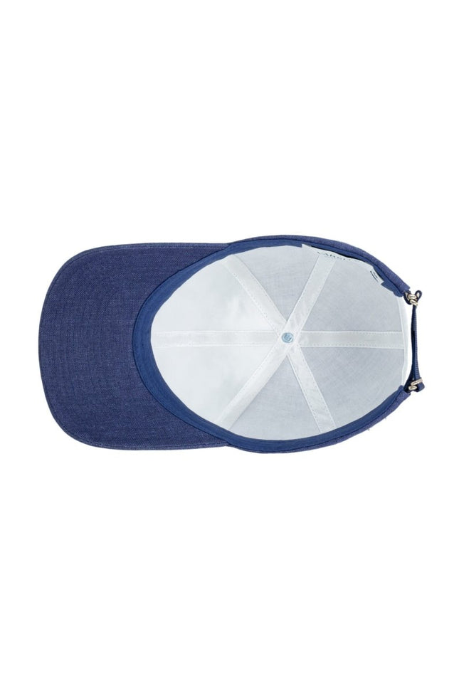 Varsity Headwear Oxford Blue Linen - Mandy