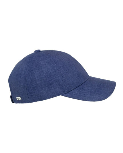 Varsity Headwear Oxford Blue Linen - Mandy