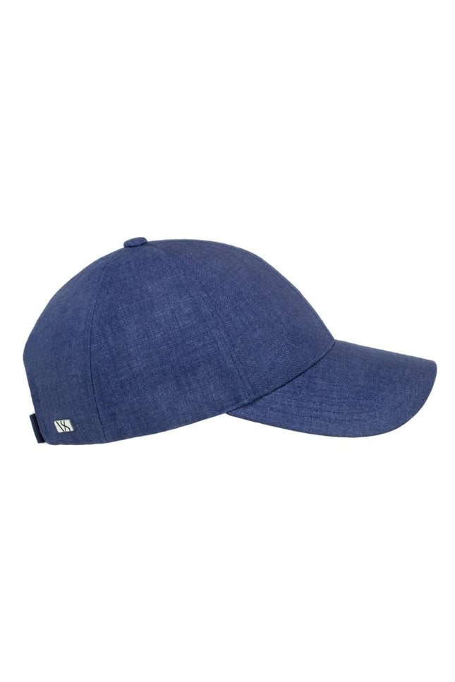 Varsity Headwear Oxford Blue Linen - Mandy