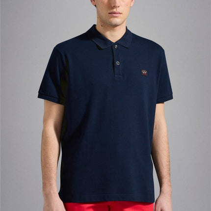 Paul & Shark Pique polo with iconic badge - Mandy