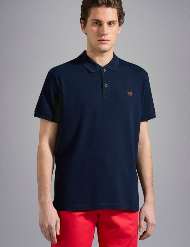 Paul & Shark Pique polo with iconic badge - Mandy