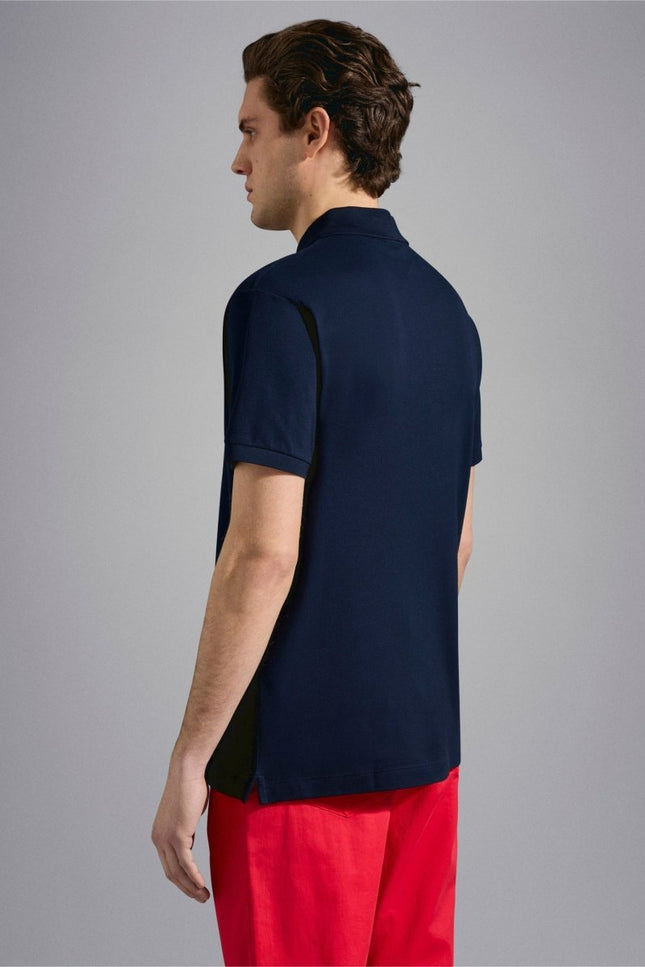 Paul & Shark Pique polo with iconic badge - Mandy