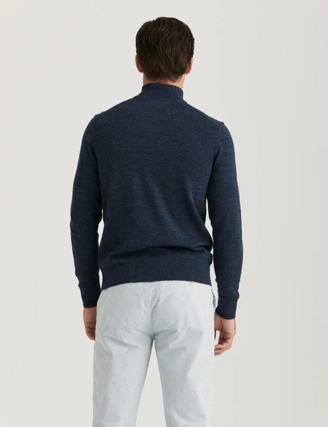 Morris Stockholm Randall half zip - Mandy