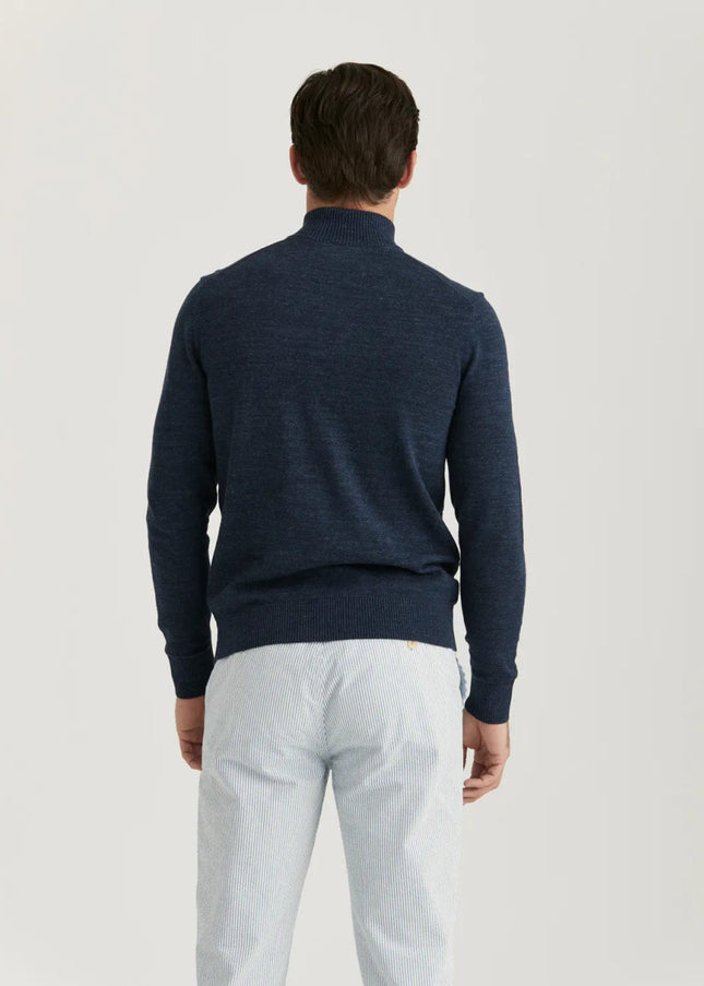 Morris Stockholm Randall half zip - Mandy