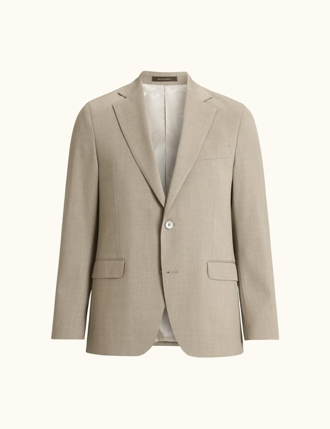 Oscar Jacobson Regular Fit Microstructure Blazer - Fogerty Blazer (100% ull) - Mandy