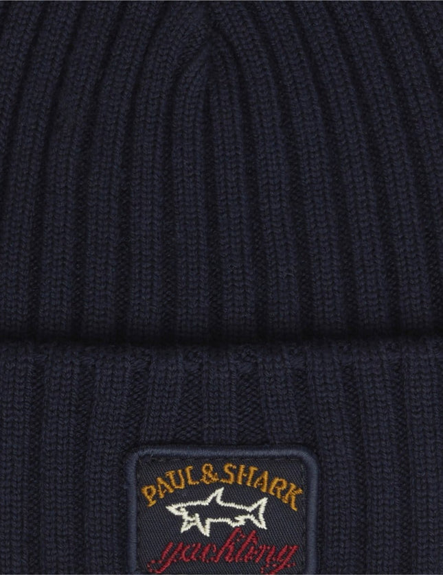 Paul & Shark Ribbed wool beanie - Mandy