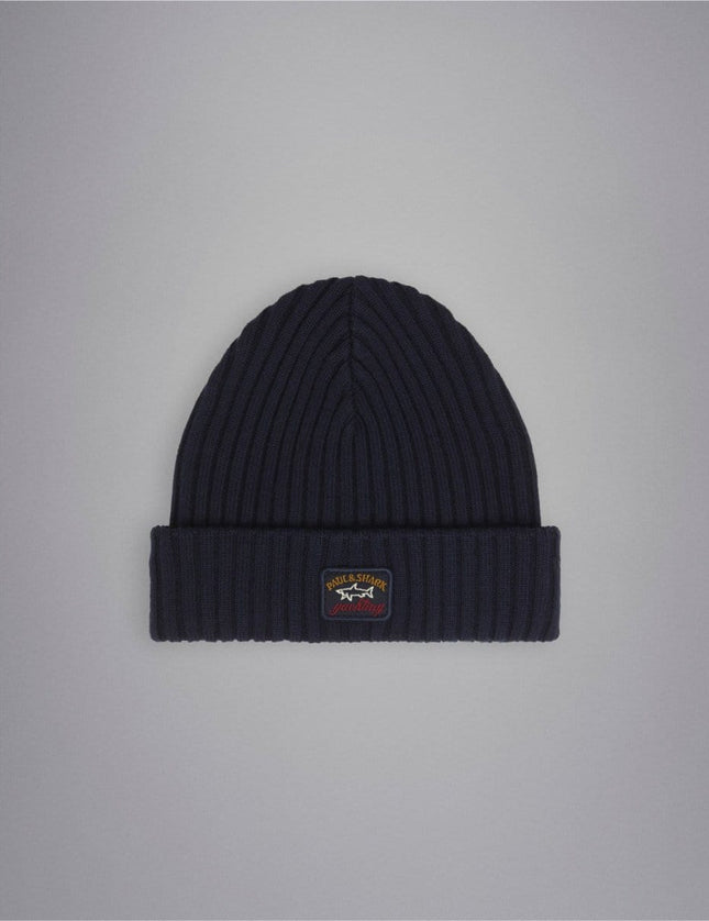 Paul & Shark Ribbed wool beanie - Mandy