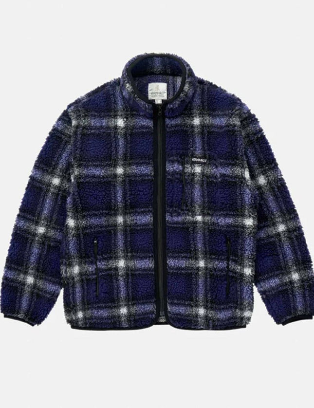 Gramicci Shadow Plaid Sherpa Jacket - Mandy