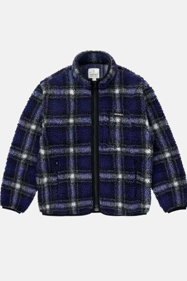 Gramicci Shadow Plaid Sherpa Jacket - Mandy