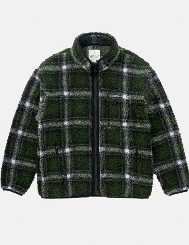 Gramicci Shadow Plaid Sherpa Jacket - Mandy