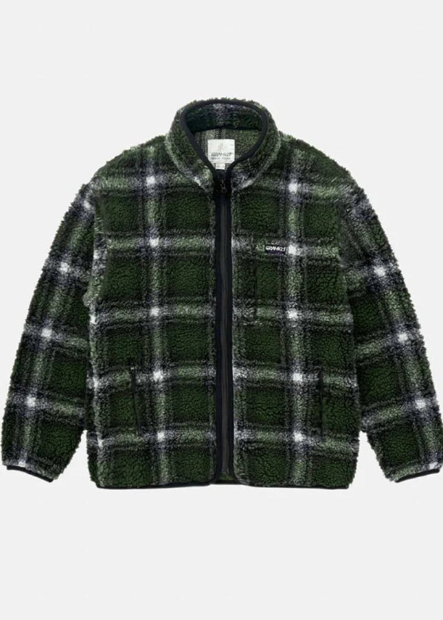 Gramicci Shadow Plaid Sherpa Jacket - Mandy