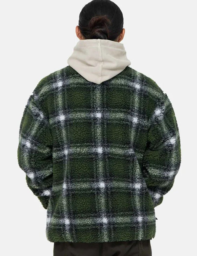 Gramicci Shadow Plaid Sherpa Jacket - Mandy