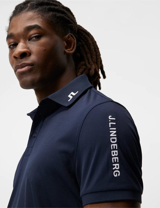 J.Lindeberg Tour Tech Regular Fit Golf Polo - Mandy